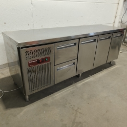 Koelwerkbank Diamond - 225x70 cm
